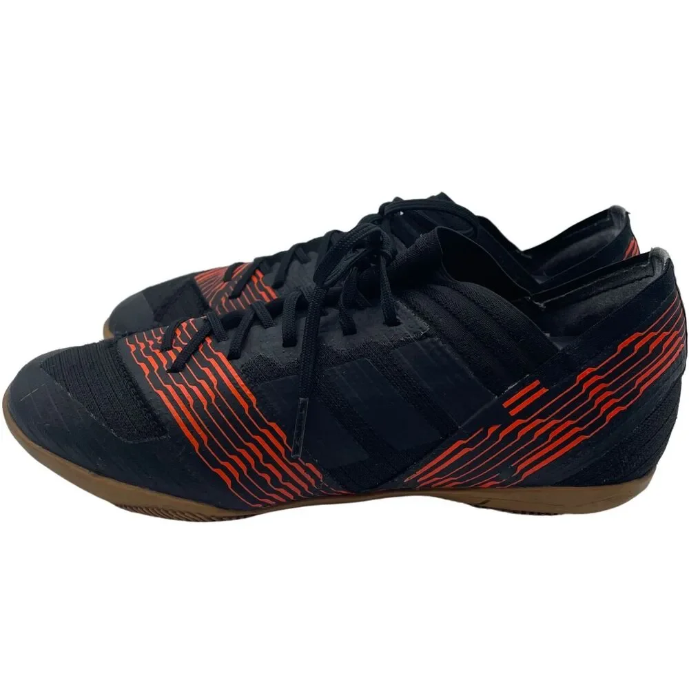 Adidas Nemeziz Tango 17.3 Indoor Soccer Shoes Core Black Solar Red Mens Size 5.5